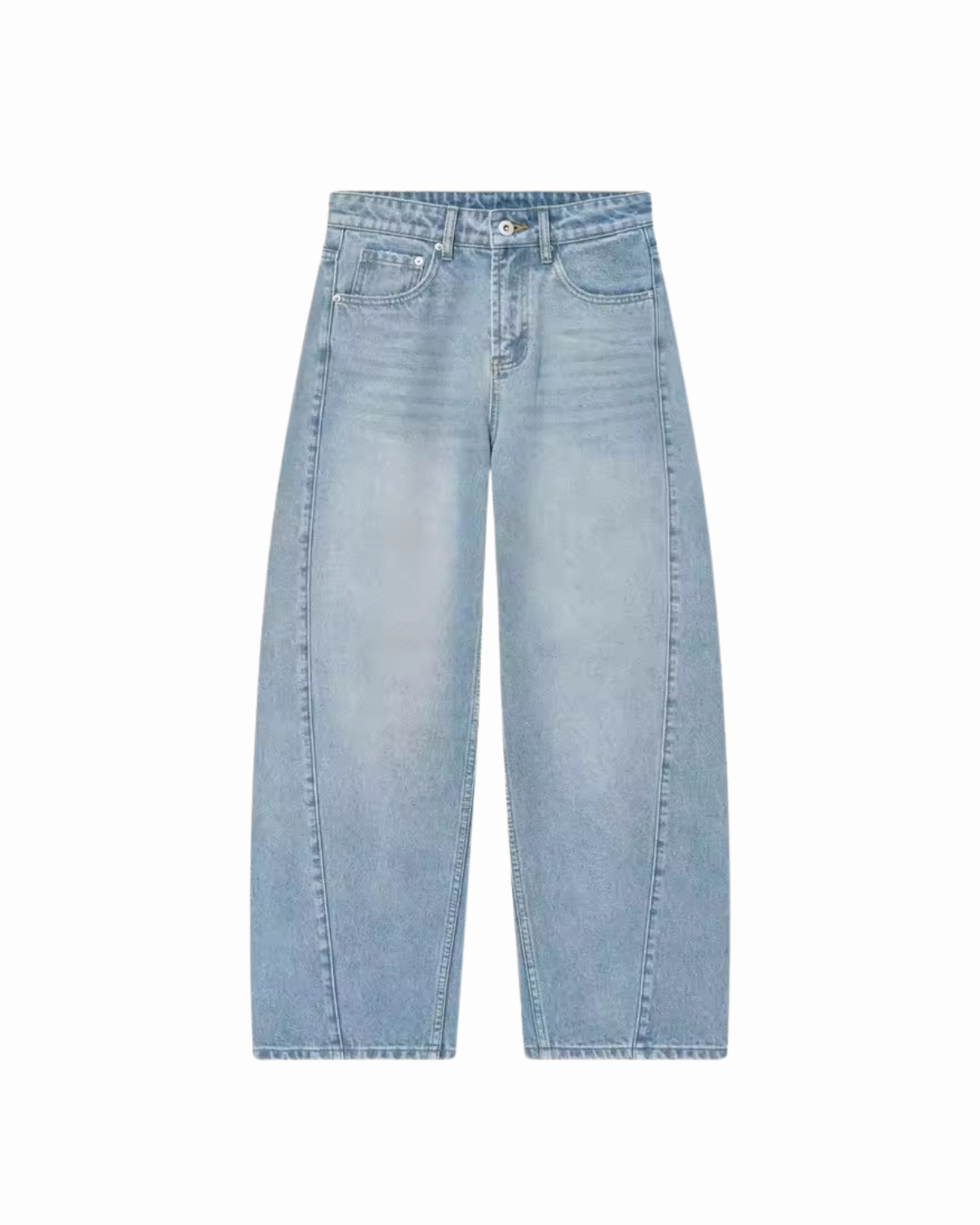 BARREL LEG JEANS