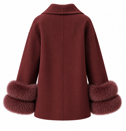 BURGUNDY CASHMERE WRAP